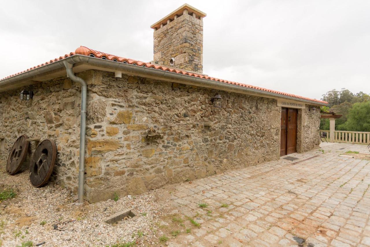 Hotel Casa Da Ponte De Penas Melide Exterior foto
