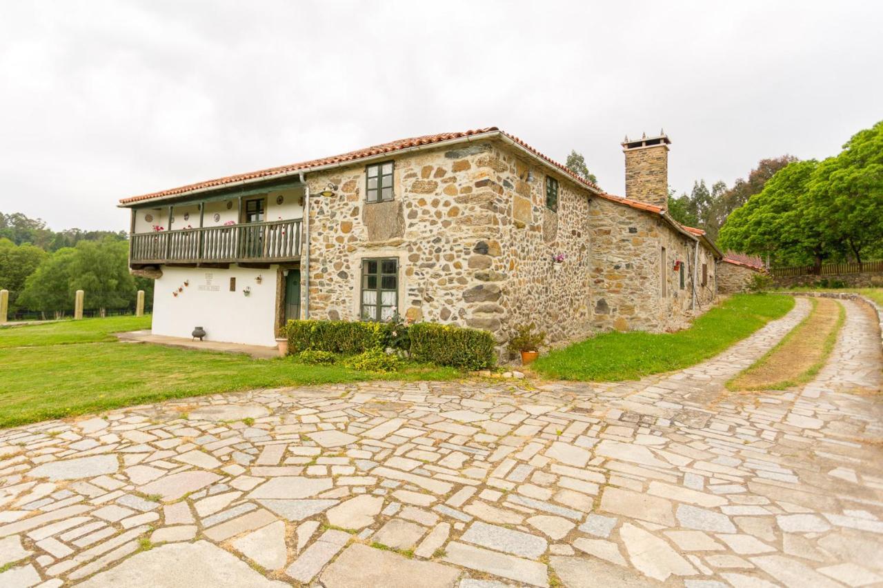 Hotel Casa Da Ponte De Penas Melide Exterior foto