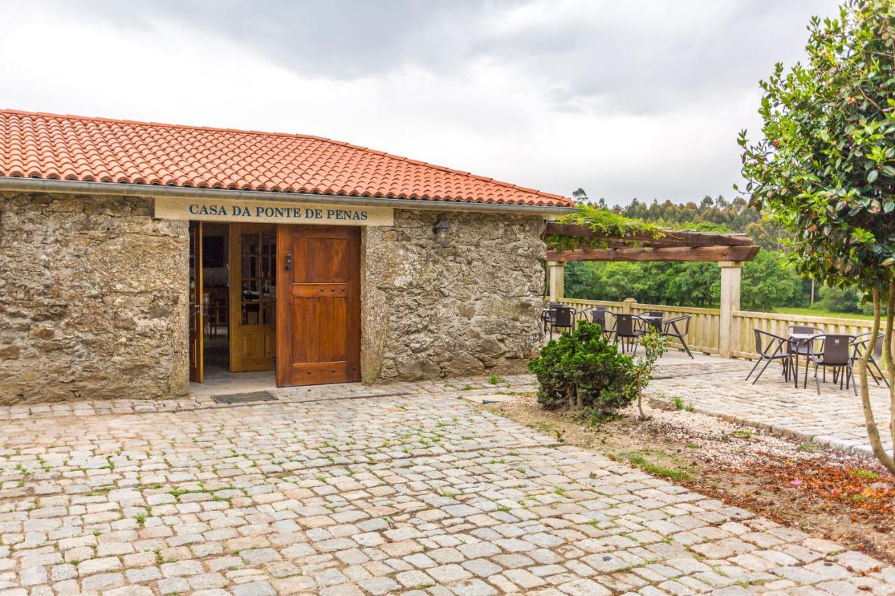 Hotel Casa Da Ponte De Penas Melide Exterior foto