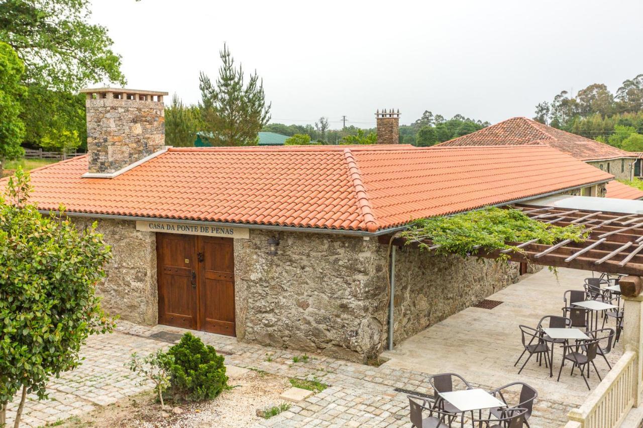 Hotel Casa Da Ponte De Penas Melide Exterior foto